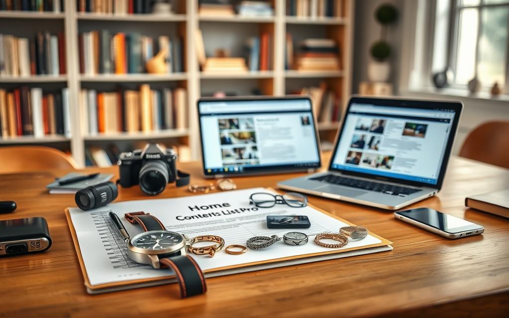 Document Personal Belongings for insurance