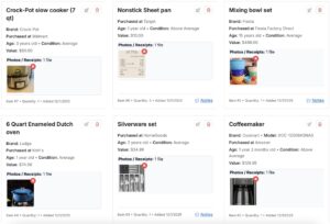 Home Contents Receipts Photos for Insurance